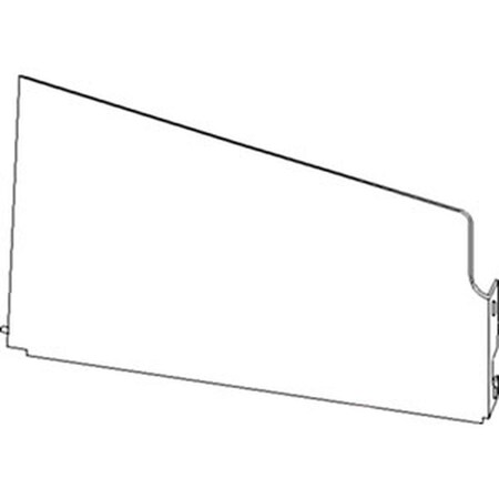 Aftermarket Rear Side Panel - LH Fits John Deere 4320 AR49201